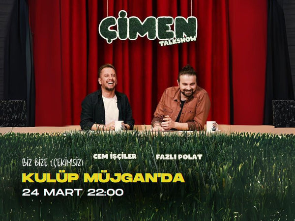 Cem İşçiler & Fazlı Polat - Çimen Show / Biz Bize 24 Mart saat 22:00